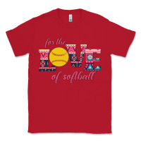 Red For The Love Of Softball Classic Tee - Bettercallsaul