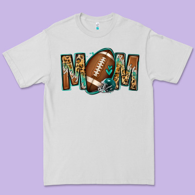 American Football Mom Premium Tee Designed By Jasminsmagicworld