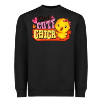 Black one cute chick Heavyweight Sweatshirt - FaDigitalArtStudio