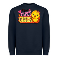 Navy one cute chick Heavyweight Sweatshirt - FaDigitalArtStudio