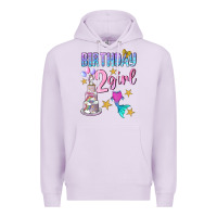 Lilac birthday girl 2 Premium Hoodie - BundleAndBundleShop