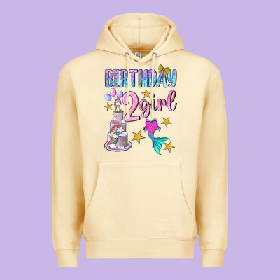 Birthday Girl 2 Premium Hoodie Designed By Bundleandbundleshop