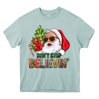 Arona Don't Stop Believing Santa Heavy Core Tee - BundleAndBundleShop