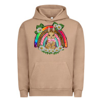Pigment Burro easter rabbit rainbow Urban Hoodie - BarkalooDesign