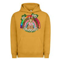 Pigment Peanut Butter easter rabbit rainbow Urban Hoodie - BarkalooDesign