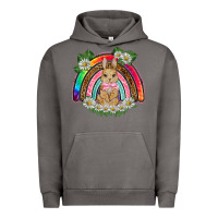 Pigment Tornado easter rabbit rainbow Urban Hoodie - BarkalooDesign