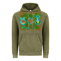 Vintage Olive peace love lab tech Vintage Hoodie - TumblerDesignByShophia
