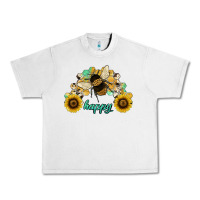 Lunar Rock bee happy honey comb Urban Heavy Tee - JahusDesignShop