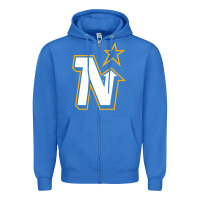 True Royal vintage minnesota hockey   retro north stars Zipper Hoodie - lanVoArt
