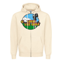 Sandshell golden tee golf Zipper Hoodie - lanVoArt