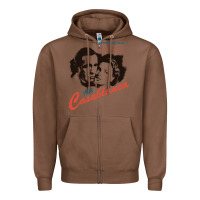 Chestnut casablanca Zipper Hoodie - lanVoArt