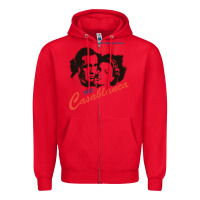 Red casablanca Zipper Hoodie - lanVoArt