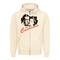 Sandshell casablanca Zipper Hoodie - lanVoArt