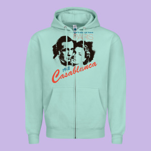Casablanca Zipper Hoodie Designed By Lanvoart