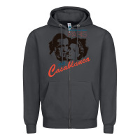 Smoke casablanca Zipper Hoodie - lanVoArt