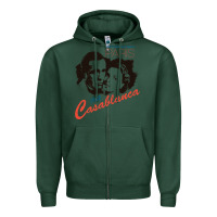 Sports Green casablanca Zipper Hoodie - lanVoArt