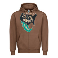 Chestnut pavement Zipper Hoodie - lanVoArt