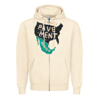Sandshell pavement Zipper Hoodie - lanVoArt
