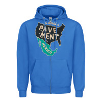 True Royal pavement Zipper Hoodie - lanVoArt