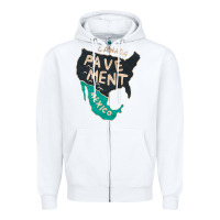 White pavement Zipper Hoodie - lanVoArt