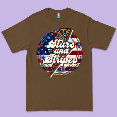 Western Stars And Stripes 4th Of July Premium Tee Designed By Lillyallendesigns