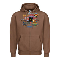 Chestnut cedar point roller coaster  designer Zipper Hoodie - lanVoArt