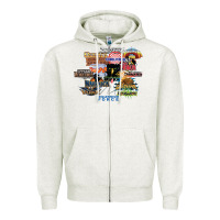 Cedar Point Roller Coaster  Designer Zipper Hoodie | Teevron