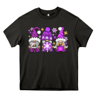 Asphalt Purple Winter Gnomies Heavy Core Tee - BundleAndBundleShop