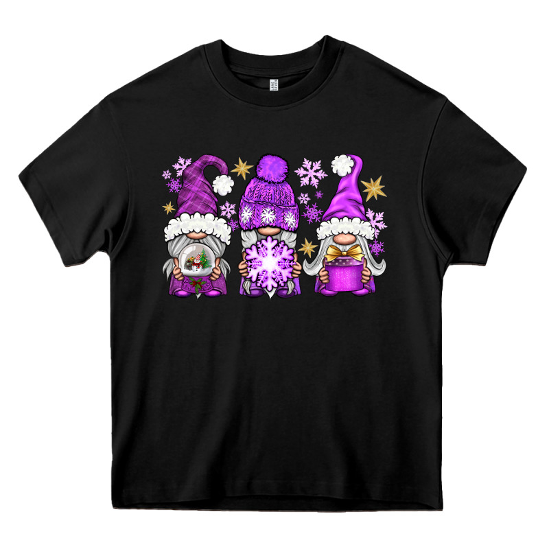 Purple Winter Gnomies Heavy Core Tee by BundleAndBundleShop | Teevron
