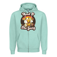 Seafoam kool and the gang 70s funky soul Zipper Hoodie - lanVoArt