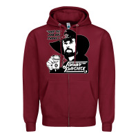 Burgundy johnny paycheck shirt take this job and shove it vintage country music Zipper Hoodie - lanVoArt