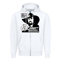 White johnny paycheck shirt take this job and shove it vintage country music Zipper Hoodie - lanVoArt
