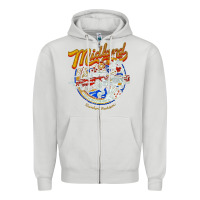 Dove Grey midland drinking problem Zipper Hoodie - lanVoArt