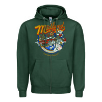 Sports Green midland drinking problem Zipper Hoodie - lanVoArt