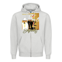 Dove Grey ausrock 08 skyhooks vintage living in the 70's Zipper Hoodie - lanVoArt