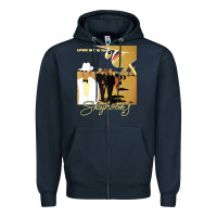 Navy ausrock 08 skyhooks vintage living in the 70's Zipper Hoodie - lanVoArt