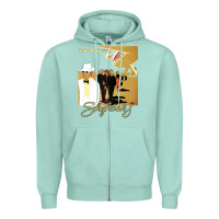Seafoam ausrock 08 skyhooks vintage living in the 70's Zipper Hoodie - lanVoArt