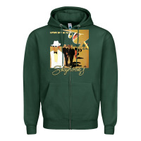 Sports Green ausrock 08 skyhooks vintage living in the 70's Zipper Hoodie - lanVoArt