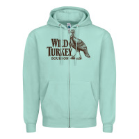 Seafoam wild turkey bourbon Zipper Hoodie - lanVoArt