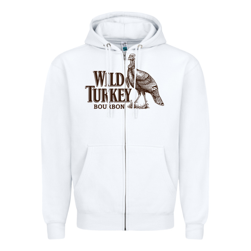 Wild Turkey Bourbon Zipper Hoodie by lanVoArt | Teevron