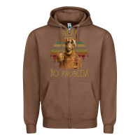 Chestnut alf alien no problem vintage Zipper Hoodie - lanVoArt