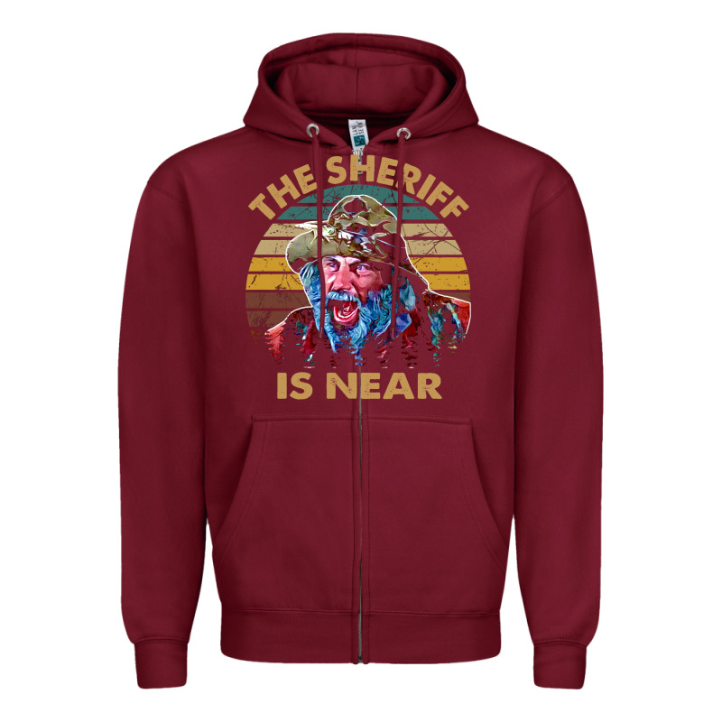 The Sheriff Is Near Blazing Art Saddles Do It Vintage Gift For Fans Zipper Hoodie by lanVoArt | Teevron