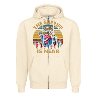Sandshell the sheriff is near blazing art saddles do it vintage gift for fans Zipper Hoodie - lanVoArt