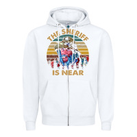 White the sheriff is near blazing art saddles do it vintage gift for fans Zipper Hoodie - lanVoArt