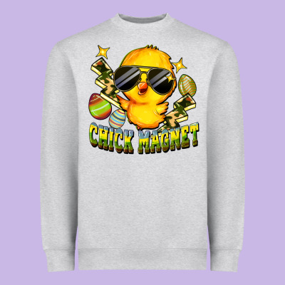 Chick Magnet Heavyweight Sweatshirt Designed By Fadigitalartstudio