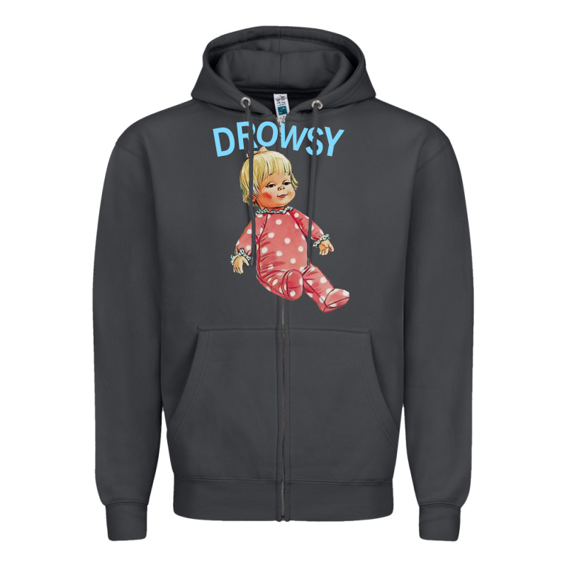 Drowsy Doll Zipper Hoodie by lanVoArt | Teevron