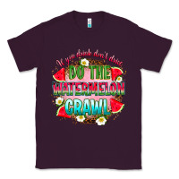 Plum if you drink don't drive do the watermelon crawl Classic Tee - RanaPortraitStore