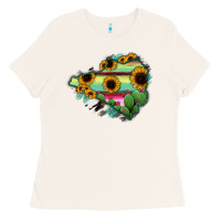 Bone Colima State Of Mexico Map Ladies Tee - RanaPortraitStore