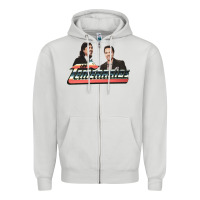 Dove Grey los temerarios Zipper Hoodie - lanVoArt