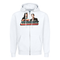 White los temerarios Zipper Hoodie - lanVoArt